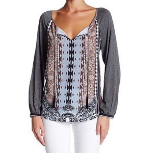 Hale Bob Contrast Front Tunic